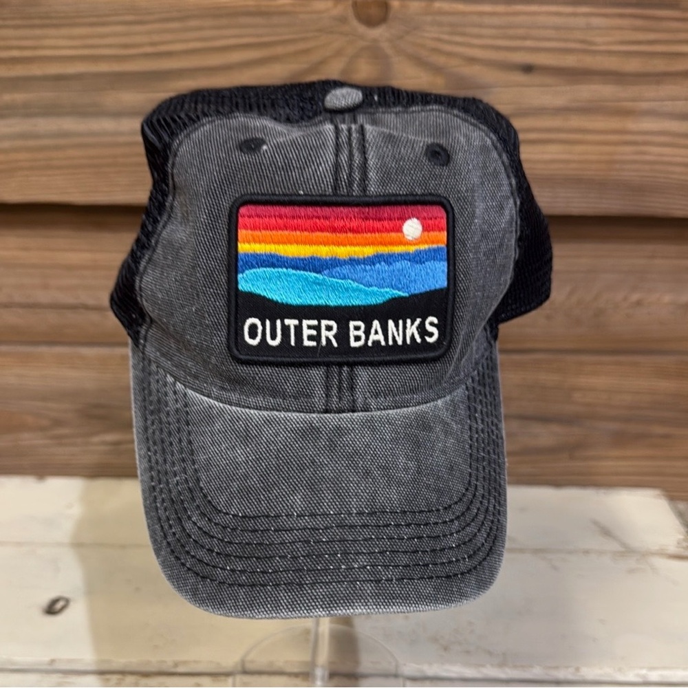 Gray Outer Banks Snapback Hat